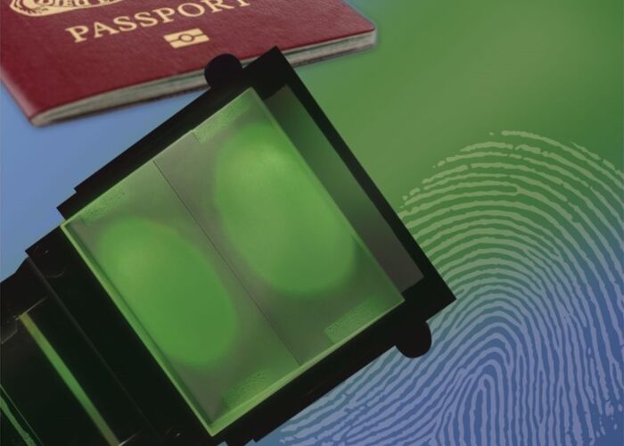Passport and fingerprint